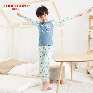 Kids Pajama Sets Boys Cartoon Soft Pijamas Children Cotton Autumn Casual Family Sleepwear Pajamas Girls Cute Pyjama Enfant