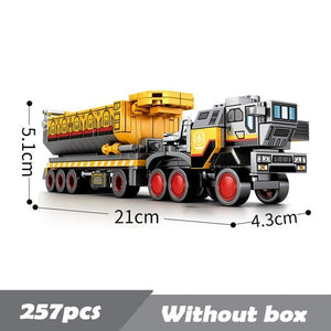 Military Series Carrier Car Building Blocks Toy Set Model Blocks Bricks Educational Toys For Kids Boy Gifts Compatible Legoings