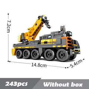 Military Series Carrier Car Building Blocks Toy Set Model Blocks Bricks Educational Toys For Kids Boy Gifts Compatible Legoings