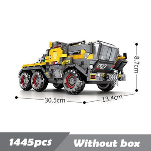Military Series Carrier Car Building Blocks Toy Set Model Blocks Bricks Educational Toys For Kids Boy Gifts Compatible Legoings