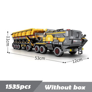 Military Series Carrier Car Building Blocks Toy Set Model Blocks Bricks Educational Toys For Kids Boy Gifts Compatible Legoings