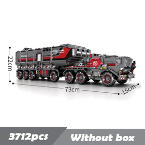 Military Series Carrier Car Building Blocks Toy Set Model Blocks Bricks Educational Toys For Kids Boy Gifts Compatible Legoings