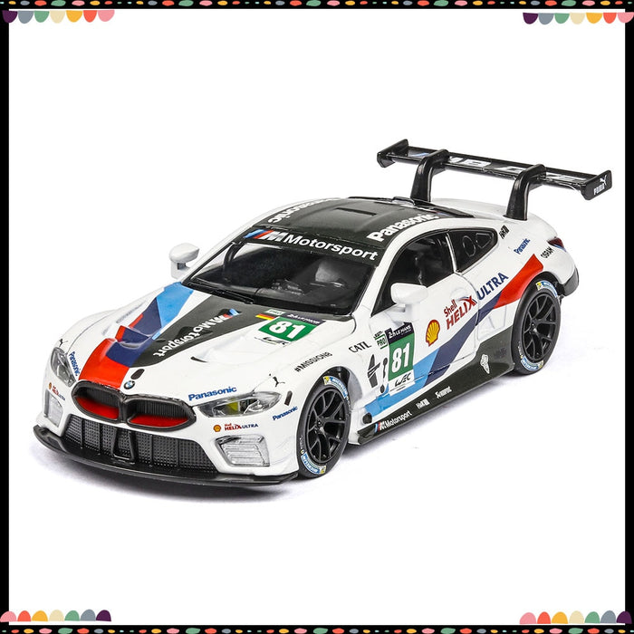 1/32 Super Sport-car M8 Diecasts Model Car Matel Cars Light Sound Alloy Toys For Kids Vehicles Gifts For Children Boy