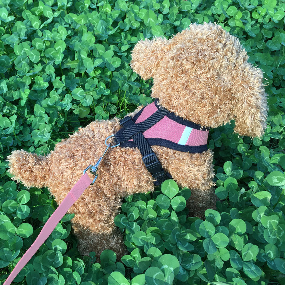 1 pc Adjustable Soft Breathable Pet Dog Soft Chest Harness Vest Belt for Dogs Puppy Collar Leashes Puppy Walking Strap Traction