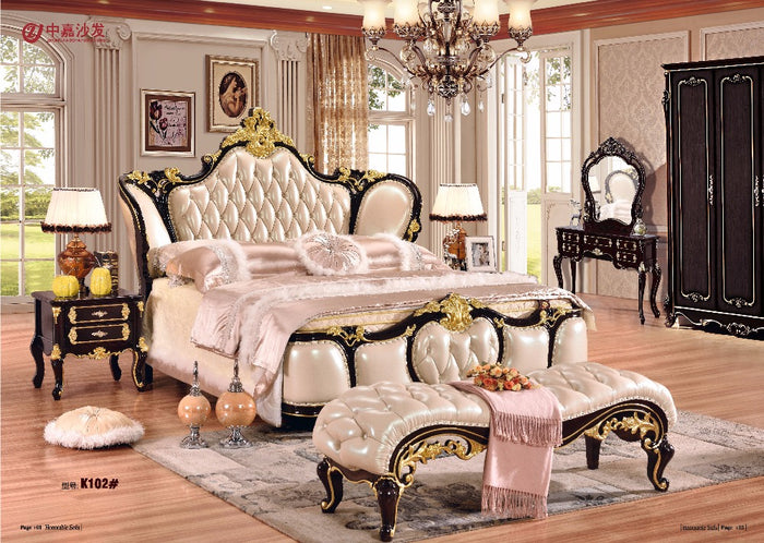 2018 Direct Selling Muebles De Dormitorio Furniture Bedroom Set Furniture Free Shipping To Apapa Beds, Bed End Stool ,dresser