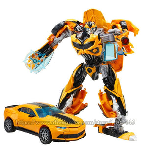 WEI JIANG Newest Anime Transformation Toys Movie 5 Series Cool Action Figure Robot Car Plastic ABS + Alloy Model Child Boy Toy