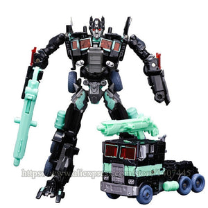 WEI JIANG Newest Anime Transformation Toys Movie 5 Series Cool Action Figure Robot Car Plastic ABS + Alloy Model Child Boy Toy