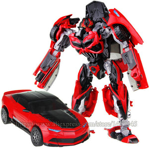 WEI JIANG Newest Anime Transformation Toys Movie 5 Series Cool Action Figure Robot Car Plastic ABS + Alloy Model Child Boy Toy
