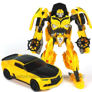 WEI JIANG Newest Anime Transformation Toys Movie 5 Series Cool Action Figure Robot Car Plastic ABS + Alloy Model Child Boy Toy