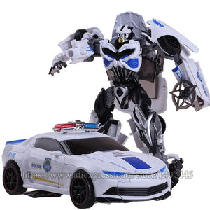 WEI JIANG Newest Anime Transformation Toys Movie 5 Series Cool Action Figure Robot Car Plastic ABS + Alloy Model Child Boy Toy