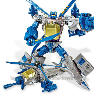WEI JIANG Newest Anime Transformation Toys Movie 5 Series Cool Action Figure Robot Car Plastic ABS + Alloy Model Child Boy Toy