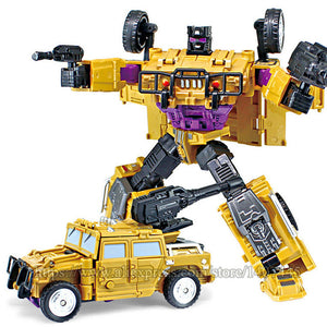 WEI JIANG Newest Anime Transformation Toys Movie 5 Series Cool Action Figure Robot Car Plastic ABS + Alloy Model Child Boy Toy