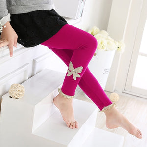 2-11Years Stylish Girl Sports Trousers Toddler Children Jersey Cotton Pants Kids Jersey Bottoms Track Pants for Girls Leggings