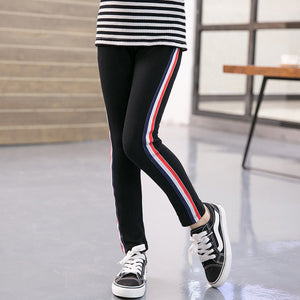 2-11Years Stylish Girl Sports Trousers Toddler Children Jersey Cotton Pants Kids Jersey Bottoms Track Pants for Girls Leggings