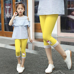 2-11Years Stylish Girl Sports Trousers Toddler Children Jersey Cotton Pants Kids Jersey Bottoms Track Pants for Girls Leggings