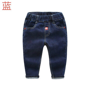 2018 Fall Little Boys Pants Baby Jeans Children Clothing Trousers Baby Pants Casual Toddler Bottom Denim Boys Jeans Kids Clothes
