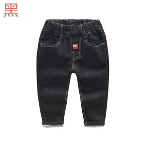 2018 Fall Little Boys Pants Baby Jeans Children Clothing Trousers Baby Pants Casual Toddler Bottom Denim Boys Jeans Kids Clothes