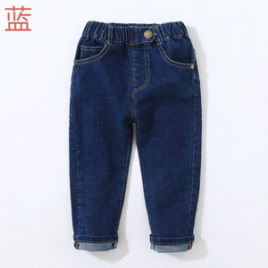2018 Fall Little Boys Pants Baby Jeans Children Clothing Trousers Baby Pants Casual Toddler Bottom Denim Boys Jeans Kids Clothes