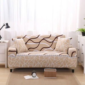 Beige Sofa Cover Stretch Furniture Covers Elastic Sofa Covers For living Room Copridivano Slipcovers for Armchairs couch covers