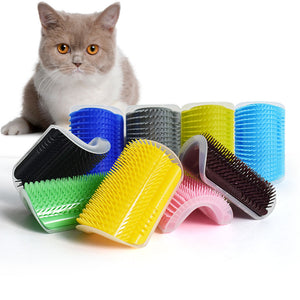 Pet Cat Self Groomer For Cat Grooming Tool Hair Removal Comb Dogs Cat Brush Hair Shedding Trimming Massage Device With Catnip
