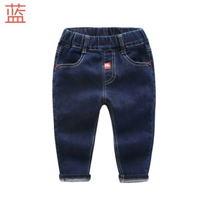 Autumn Fashion 1-7T Baby Pants Boys Jeans Children Clothing Teenager Trousers Bottom Boys Pants Baby Jeans Denim Kids Clothes