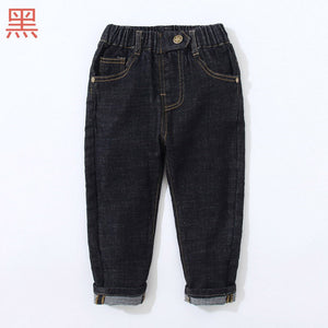 Autumn Fashion 1-7T Baby Pants Boys Jeans Children Clothing Teenager Trousers Bottom Boys Pants Baby Jeans Denim Kids Clothes