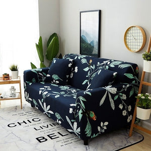 1/2/3/4 Seater Solid Sofa Cover Spandex Modern Elastic Polyester Couch Slipcover Chair Furniture Protector Living Room 24 Colors