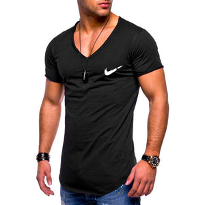 Hot Sale Newest 2019 Summer Men T-shirt Fashion Brand Logo Print Cotton T shirt Men Trend Casual Short sleeve Tshirt Tops tee