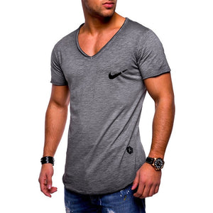 Hot Sale Newest 2019 Summer Men T-shirt Fashion Brand Logo Print Cotton T shirt Men Trend Casual Short sleeve Tshirt Tops tee