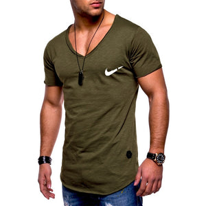 Hot Sale Newest 2019 Summer Men T-shirt Fashion Brand Logo Print Cotton T shirt Men Trend Casual Short sleeve Tshirt Tops tee