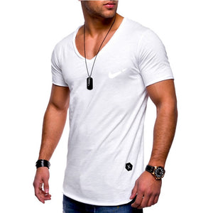Hot Sale Newest 2019 Summer Men T-shirt Fashion Brand Logo Print Cotton T shirt Men Trend Casual Short sleeve Tshirt Tops tee