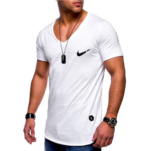 Hot Sale Newest 2019 Summer Men T-shirt Fashion Brand Logo Print Cotton T shirt Men Trend Casual Short sleeve Tshirt Tops tee
