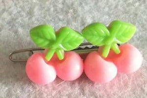 New Pet Dog Cat Hairpin Pet Hair Clips Grooming Accessories hair clip Cute little Cherry hairpin