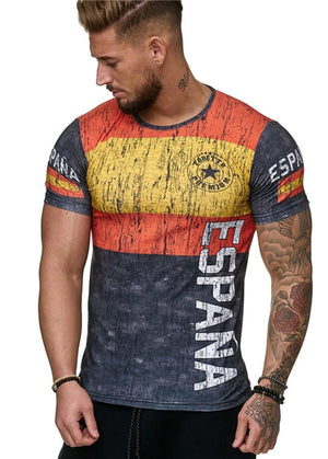 2019 new Sweden letter Man T Shirts Casual Novelty Print T-shirts Short Sleeve Round Neck Brand Tshirts Top Tees