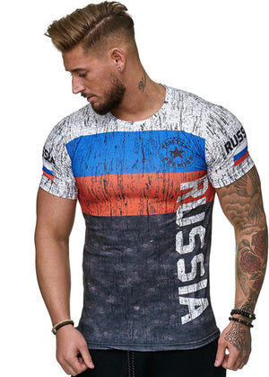 2019 new Sweden letter Man T Shirts Casual Novelty Print T-shirts Short Sleeve Round Neck Brand Tshirts Top Tees
