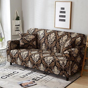 1/2/3/4 Seater Solid Sofa Cover Spandex Modern Elastic Polyester Couch Slipcover Chair Furniture Protector Living Room 24 Colors