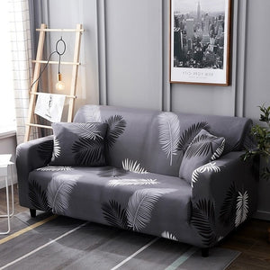 1/2/3/4 Seater Solid Sofa Cover Spandex Modern Elastic Polyester Couch Slipcover Chair Furniture Protector Living Room 24 Colors