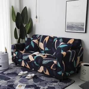1/2/3/4 Seater Solid Sofa Cover Spandex Modern Elastic Polyester Couch Slipcover Chair Furniture Protector Living Room 24 Colors