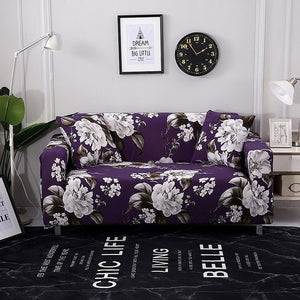 1/2/3/4 Seater Solid Sofa Cover Spandex Modern Elastic Polyester Couch Slipcover Chair Furniture Protector Living Room 24 Colors
