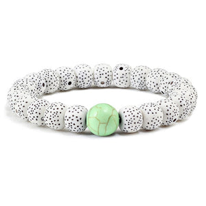 Classical Natural Handmade Bracelets With Star Moon Stone Beaded Bangles Charm Rosary Prayer Women/Men Jewelry Gifts Accessories