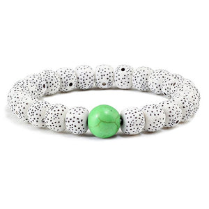 Classical Natural Handmade Bracelets With Star Moon Stone Beaded Bangles Charm Rosary Prayer Women/Men Jewelry Gifts Accessories