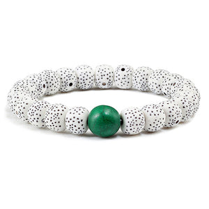Classical Natural Handmade Bracelets With Star Moon Stone Beaded Bangles Charm Rosary Prayer Women/Men Jewelry Gifts Accessories