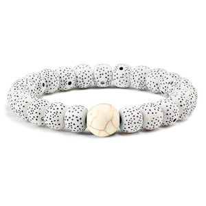 Classical Natural Handmade Bracelets With Star Moon Stone Beaded Bangles Charm Rosary Prayer Women/Men Jewelry Gifts Accessories