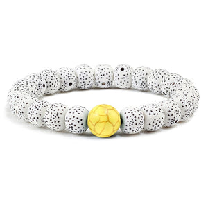 Classical Natural Handmade Bracelets With Star Moon Stone Beaded Bangles Charm Rosary Prayer Women/Men Jewelry Gifts Accessories