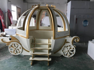 Happy Baby Custom Solid Wood Boys And Girls Bed Theme Hotel Features American Carriage Bed Children's Furniture