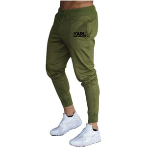 New Dropshipping Men Pants Joggers Elastic Waist Long Trousers Brand Fashion Casual Fitness Workout Sweatpants Red Black Bottoms