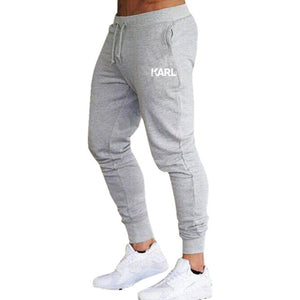 New Dropshipping Men Pants Joggers Elastic Waist Long Trousers Brand Fashion Casual Fitness Workout Sweatpants Red Black Bottoms