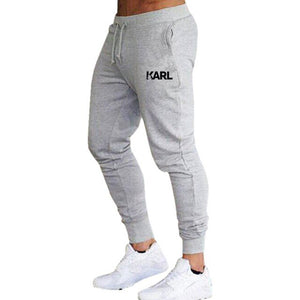 New Dropshipping Men Pants Joggers Elastic Waist Long Trousers Brand Fashion Casual Fitness Workout Sweatpants Red Black Bottoms